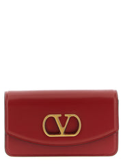Valentino Garavani Multicolor Calfskin Clutch Bag