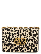 Sac bandoulière en veau multicolore Valentino Garavani