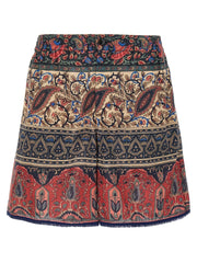 Valentino Garavani Multicolor Cotton Bermuda Shorts - XXL