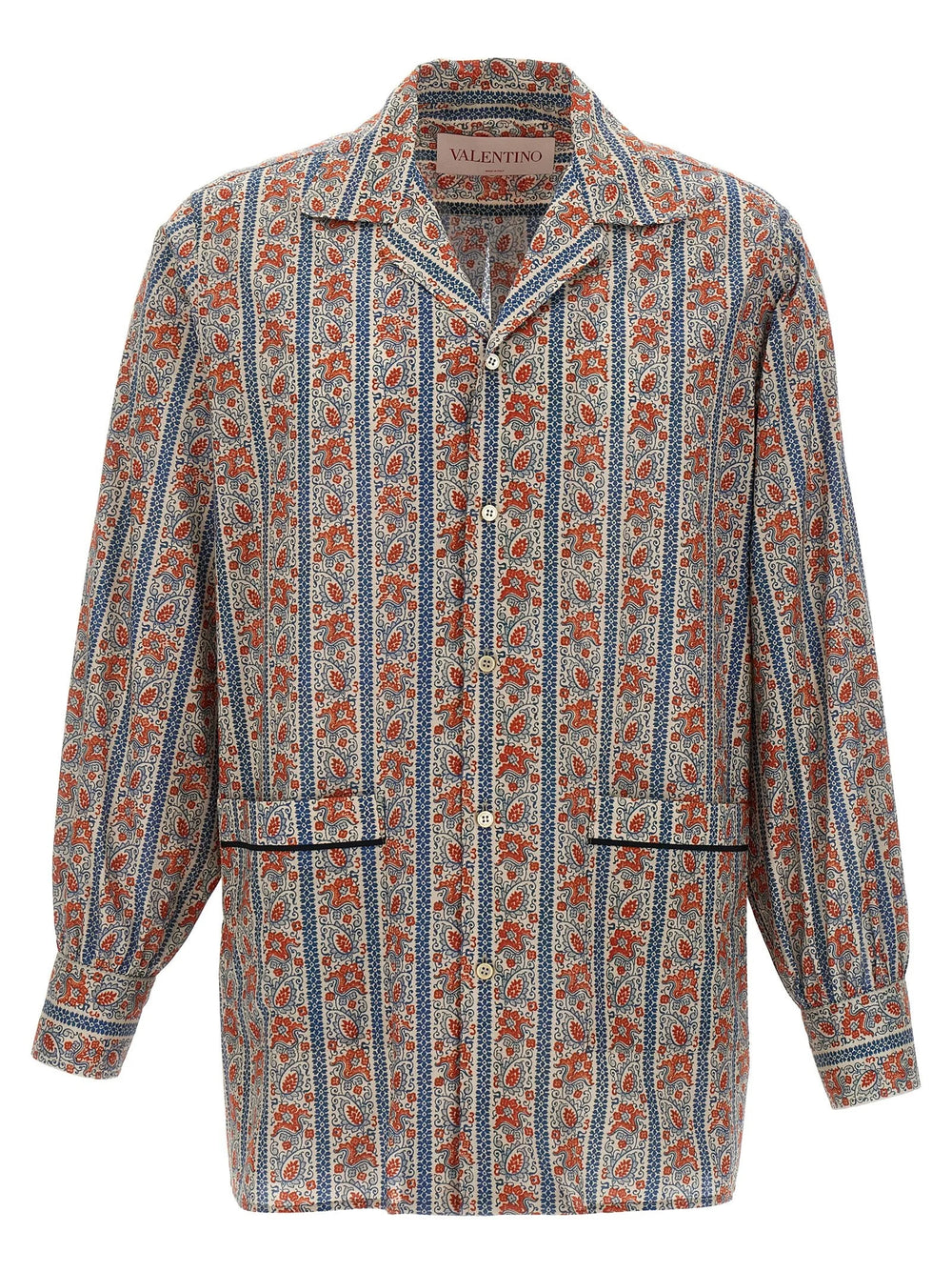 Valentino Garavani Multicolor Cotton Blouse - L