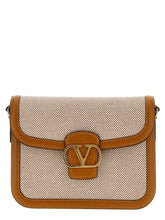 Sac bandoulière en coton multicolore Valentino Garavani