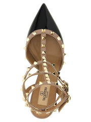 Valentino Garavani Multicolor Lamb Leather Mid Heel Pumps - EU35/US5