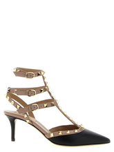 Valentino Garavani Multicolor Lamb Leather Mid Heel Pumps - EU35/US5