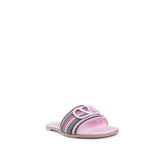 Valentino Garavani Multicolor Leather Slides - EU36/US6