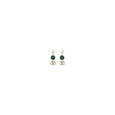 Valentino Garavani Multicolor Metal Earrings - One Size