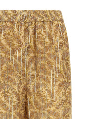 Valentino Garavani Multicolor Silk Casual Pants