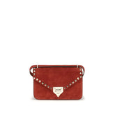 Valentino Garavani Multicolor Suede Leather Shoulder Bag