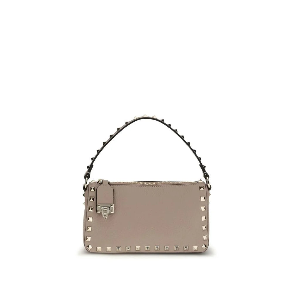 Valentino Garavani Pink Calf Leather Bos Taurus Shoulder Bag