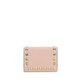 Valentino Garavani Pink Calf Leather Bos Taurus Wallet