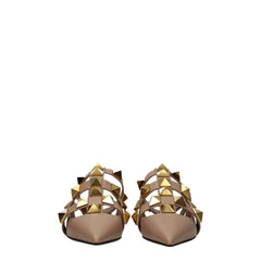 Valentino Garavani Pink Leather Sandals - EU36.5/US6.5