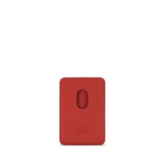 Valentino Garavani Red Calf Leather Bos Taurus Wallet