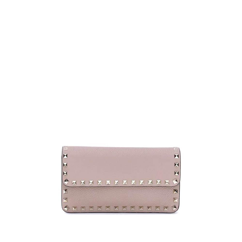 Valentino Garavani Rockstud Pochette with chain - Clutch Bags