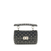 Valentino Garavani Small Leather Rockstud Spike Handbag - Shoulder Bags