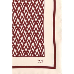 Valentino Garavani Toute la V silk Scarf