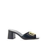 Valentino Garavani Vlogo Leather Sandals - EU36/US6 - Sandals
