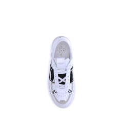 Valentino Garavani White Calf Leather Bos Taurus Low Top Sneakers - EU39/US6