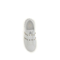 Valentino Garavani Vita Kalvskinn Bos Taurus Sneakers