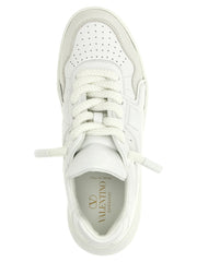 Valentino Garavani White Calfskin Chunky Sneakers
