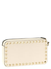 Valentino Garavani White Calfskin Clutch Bag