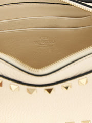 Valentino Garavani White Calfskin Clutch Bag
