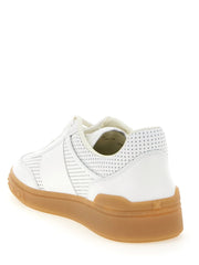 Valentino Garavani White Calfskin Low Top Sneakers - EU43/US10