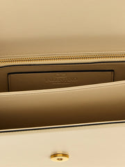 Valentino Garavani White Calfskin Shoulder Bag