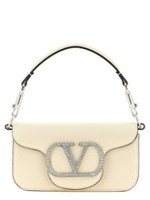 Valentino Garavani White Calfskin Shoulder Bag