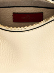 Valentino Garavani White Calfskin Shoulder Bag
