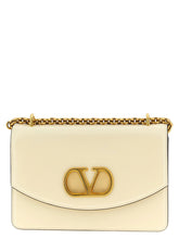Sac bandoulière Valentino Garavani en veau blanc