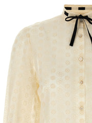 Valentino Garavani White Cotton Blouse