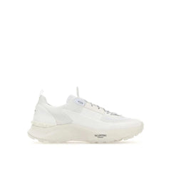 Valentino Garavani White Fabric Athletic Sneakers