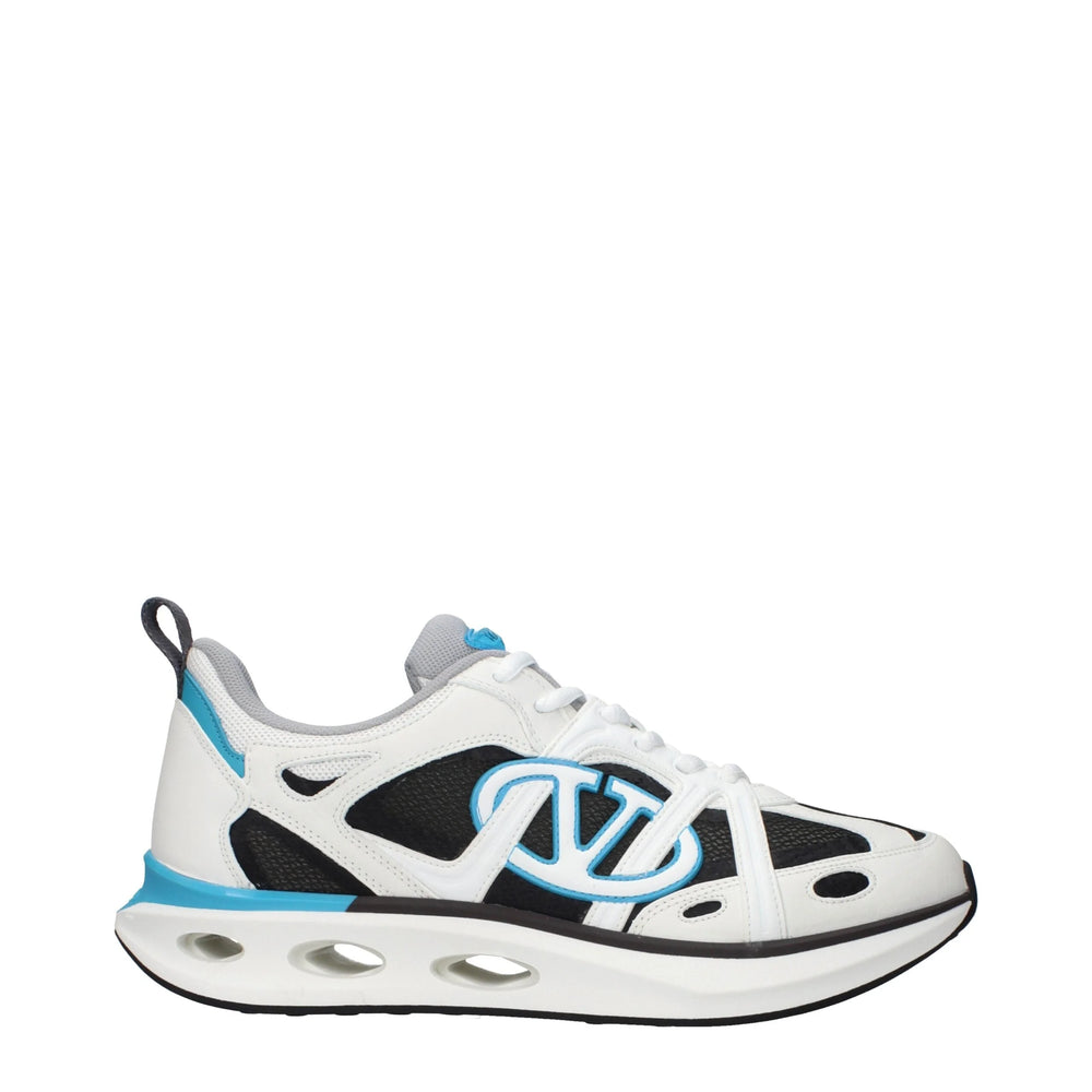 Valentino Garavani Baskets de sport en tissu blanc