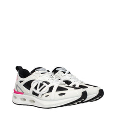 Valentino Garavani White Fabric Athletic Sneakers - EU35.5/US5.5