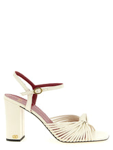 Valentino Garavani White Goatskin Stiletto Heel Sandals - EU40.5/US10.5