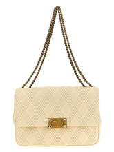 Sac bandoulière en cuir d'agneau blanc Valentino Garavani