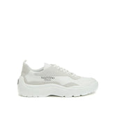 Valentino Garavani White Leather Chunky Sneakers - EU41/US8