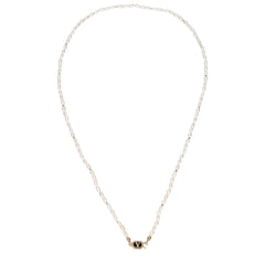 Valentino Garavani White Metal Necklace