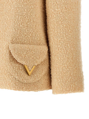 Valentino Garavani White Virgin Wool Blazer - IT38