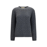 Valentino Gray Wool Oves Aries Sweatshirt - M