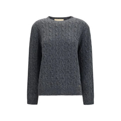 Valentino Gray Wool Oves Aries Sweatshirt - M