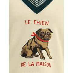 Valentino Le Chien De La Maison wool Sweater - Sweaters