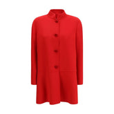 Valentino Multicolor Fleece Wool Coat - IT46|XL