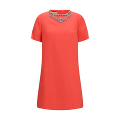 Valentino Multicolor Wool Oves Aries Casual Dress - IT46|XL
