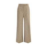 Valentino Palazzo Trousers in Bottonato Natté - IT42 | L - Trousers