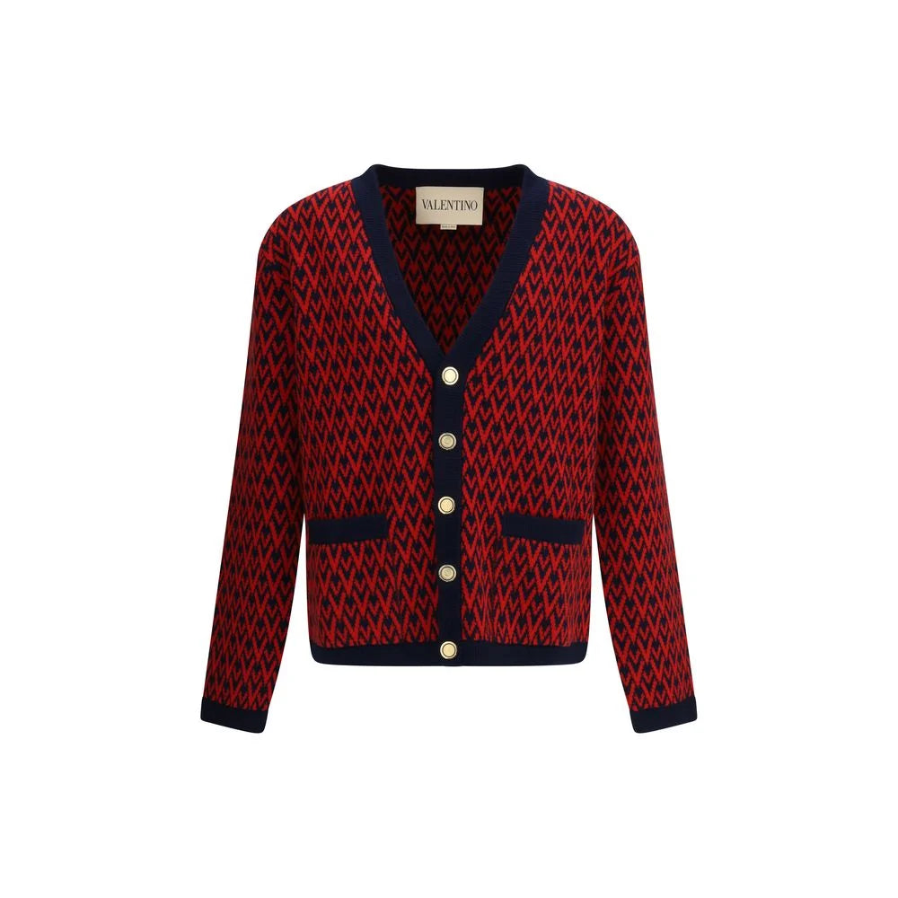 Valentino Toute La V Cardigan - L - Cardigans
