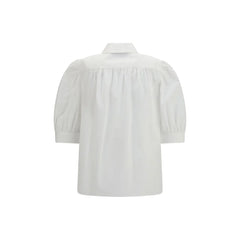 Valentino White Cotton Blouse - IT42 | L
