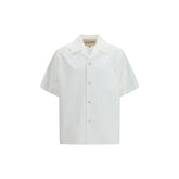 Valentino White Cotton Shirt - IT48 | M