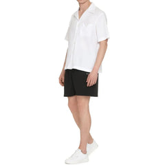 Valentino White Cotton Shortsleeve Shirt - IT50 | L