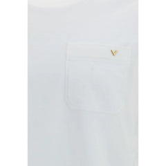 Valentino White Cotton T-Shirt