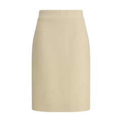 Valentino Wool Tweed Skirt - Skirts